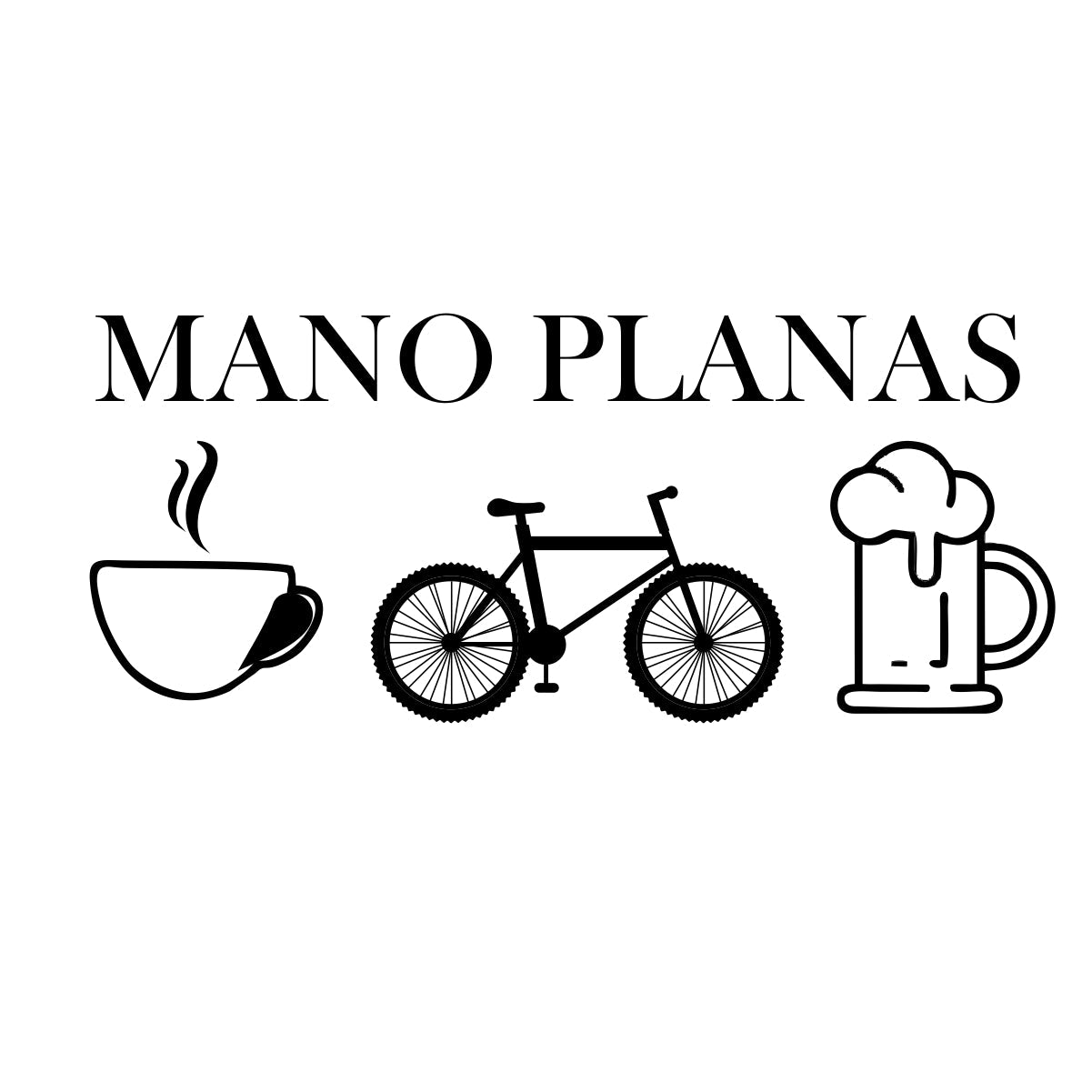 Balti UNISEX marškinėliai "Mano planas“