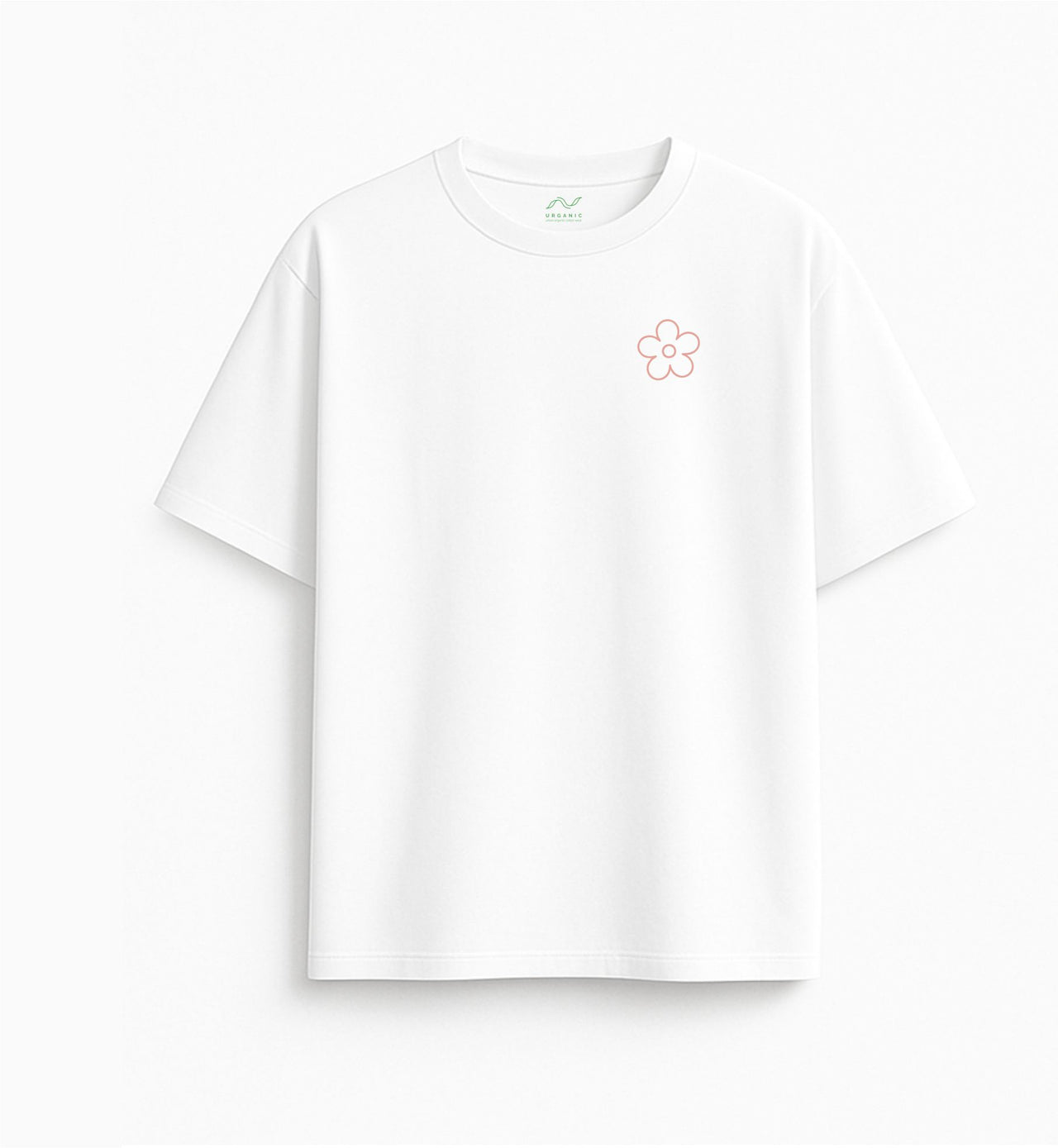 BALTI OVERSIZED MARŠKINĖLIAI "MENTAL BREAKDOWN"